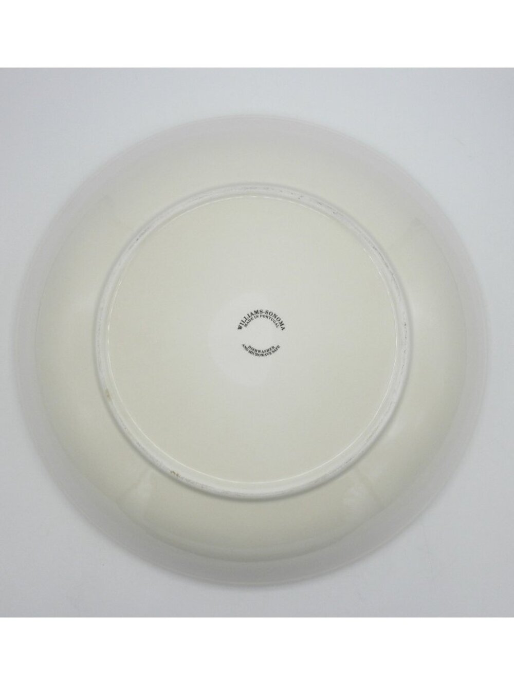WSO27 by Williams Sonoma 13 inch Pasta Serving Bowl Vegetables & Herbs Vintage - Picture 5 of 7